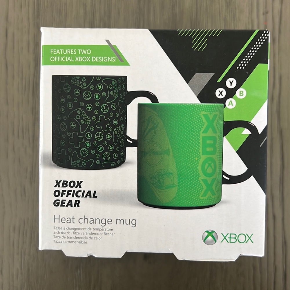 NEW XBOX Heat Change Mug - Xbox Official Gear - Gaming Birthday/Holiday Mug